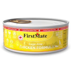 FirstMate Limited Ingredient Diet Grain-Free Chicken Canned Cat Food - 5.5 Oz - Case of 24