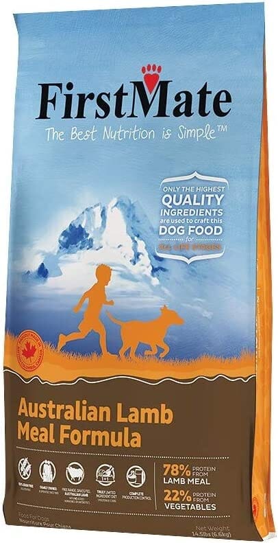 FirstMate Limited Ingredient Diet Grain-Free Lamb Dry Dog Food - 14.5 Lbs  