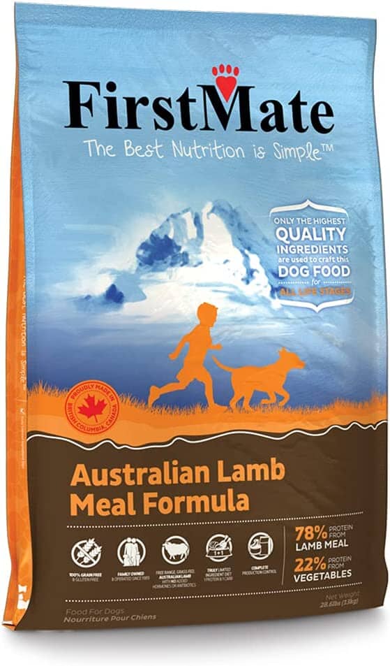 FirstMate Limited Ingredient Diet Grain-Free Lamb Dry Dog Food - 28.6 Lbs  