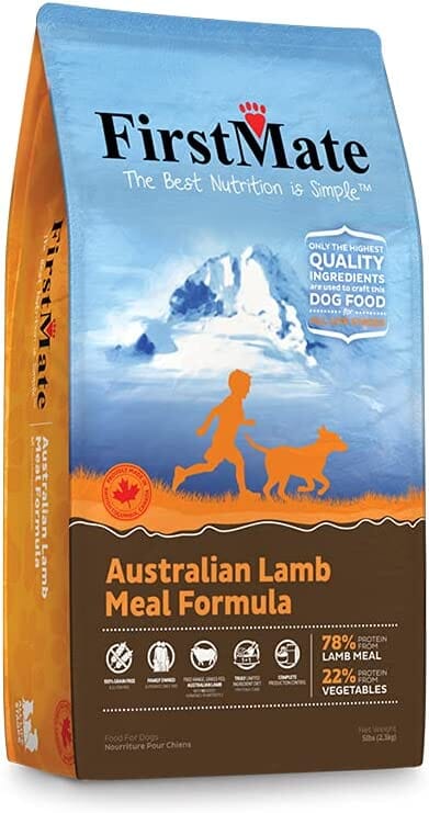 FirstMate Limited Ingredient Diet Grain-Free Lamb Dry Dog Food - 5 Lbs  