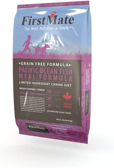 FirstMate Limited Ingredient Diet Grain-Free Weight Control OceanFish Dry Dog Food - 28.6 Lbs  