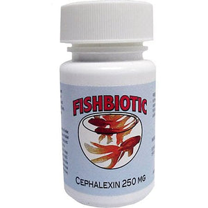 Fishbiotic Fishbiotic Cephalexin Capsules Fish Medication - 250 Mg - 60 Count
