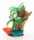Florida Marine Research Colored Shellfeeder Stand with Palm Tree - Multi-Color  