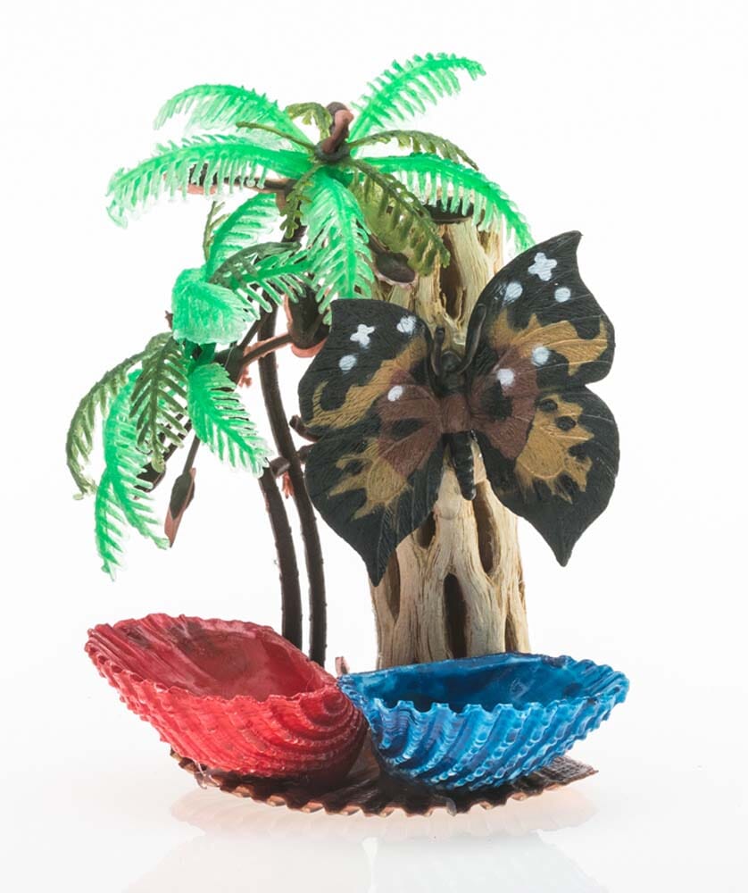 Florida Marine Research Packaged Centerpiece with Food & Water Dish - Multi-Color - Medium  