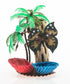 Florida Marine Research Packaged Centerpiece with Food & Water Dish - Multi-Color - Medium  