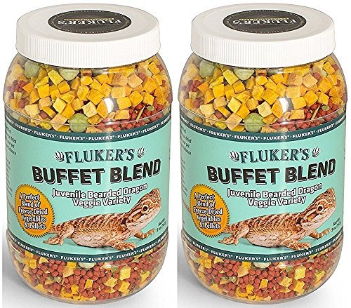 Fluker's Buffet Blend Veggie Variety for Juvenile Bearded Dragons - 4.5 oz  