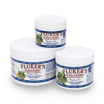 Fluker's Calcium without Vitamin D3 - 4 oz  