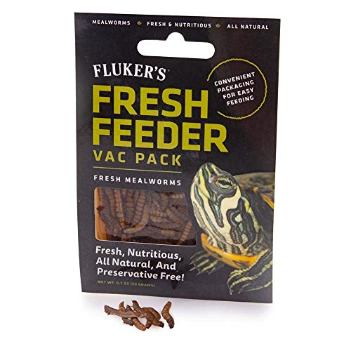 Fluker's Fresh Feeder Vac Pack - Fresh Mealworms - 0.7 oz  