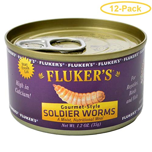 Fluker's Gourmet-Style Soldier Worms - 1.2 oz  