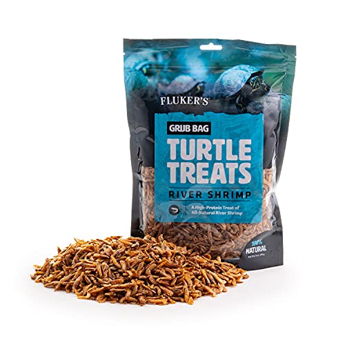 Fluker's Grub Bag Turtle Treats - River Shrimp - 6 oz  