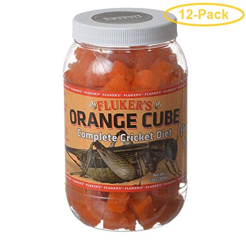 Fluker's Orange Cube Complete Cricket Diet - 12 oz  