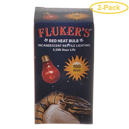 Fluker's Red Heat Bulb - 100 W  