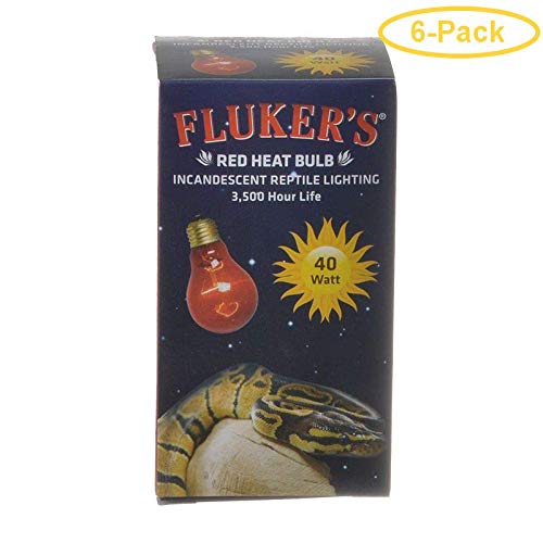 Fluker's Red Heat Bulb - 40 W  