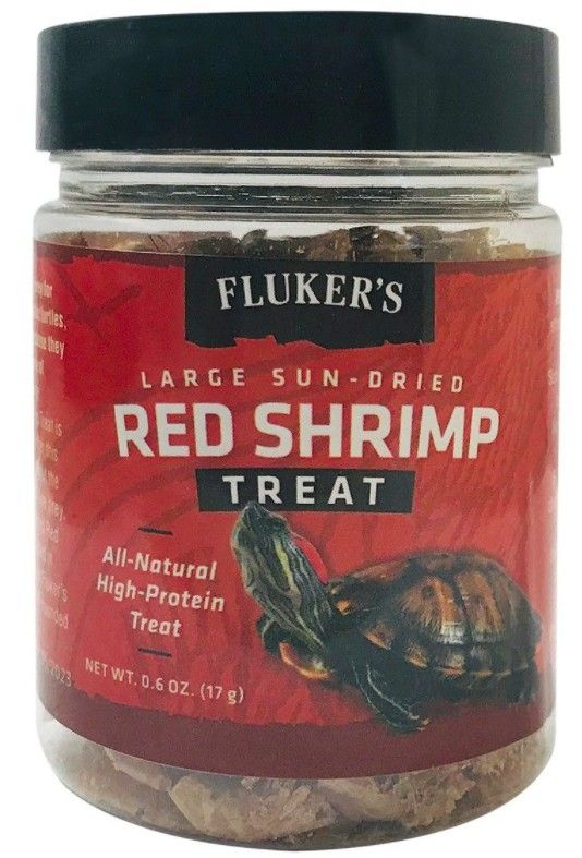 Fluker's Sun-Dried Large Red Shrimp Treat - 0.6 oz