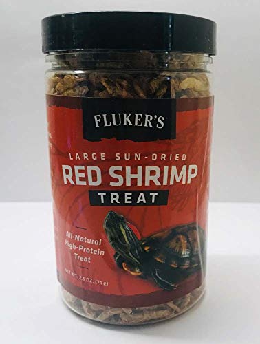 Fluker's Sun-Dried Large Red Shrimp Treat - 2.5 oz  