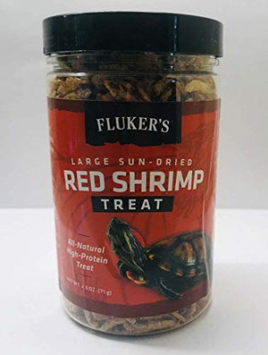 Fluker's Sun-Dried Large Red Shrimp Treat - 2.5 oz