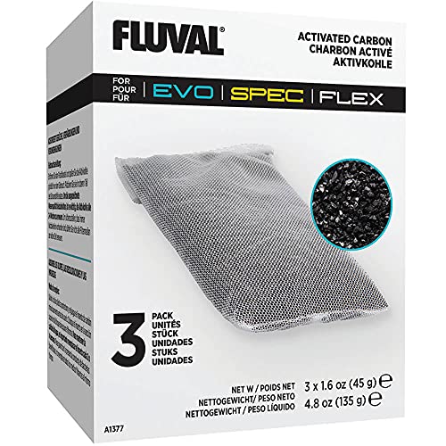 Fluval Activated Carbon Insert for Fluval SPEC Aquariums - 3 pk  
