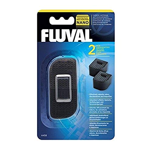 Fluval Carbon Cartridges for Nano Aquarium Filter - 2 pk  