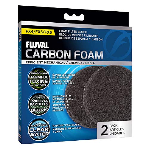Fluval Carbon Impregnated Foam Pads for FX Series - 2 pk  