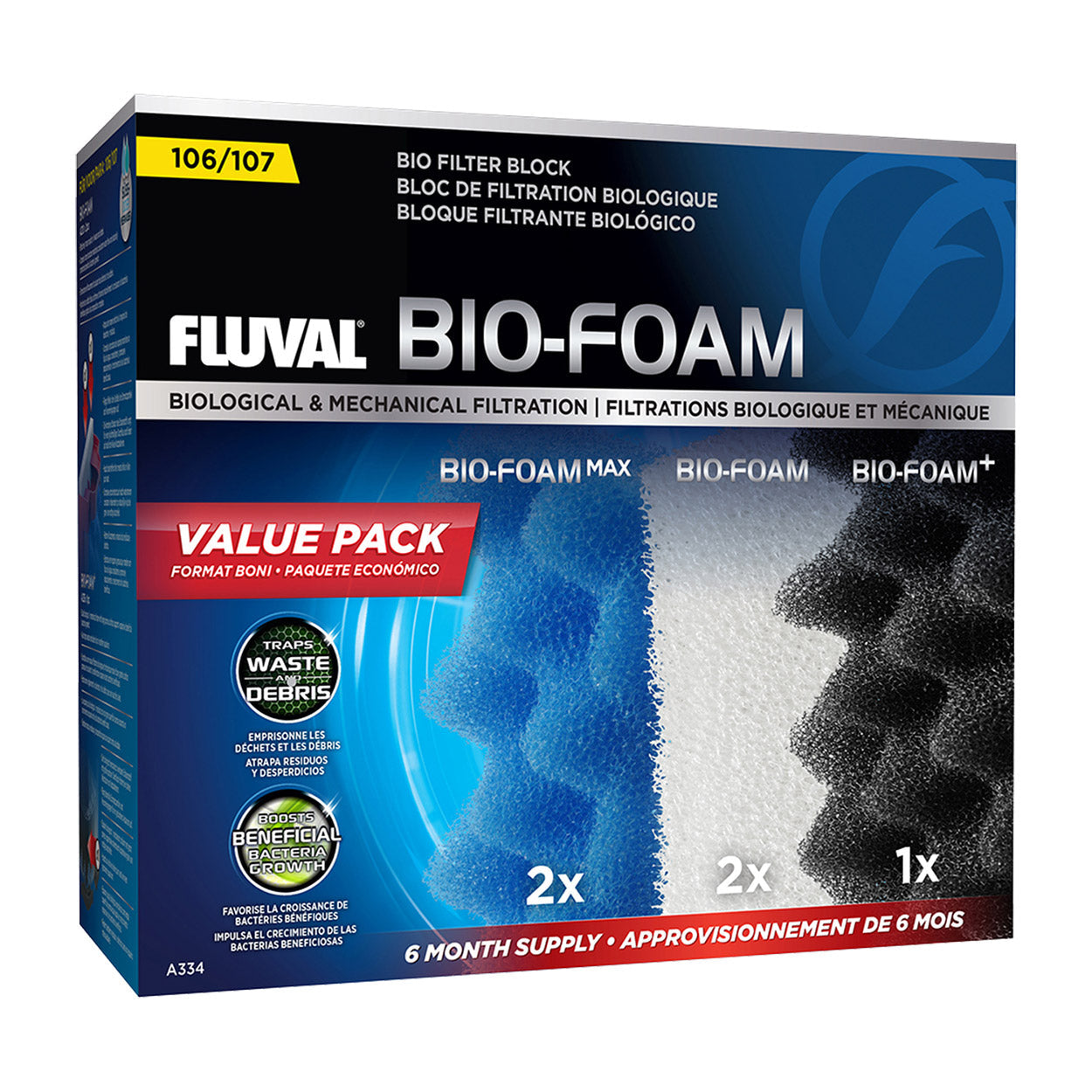 Fluval ClearMax Filter Insert - 100 g - 3 pk  