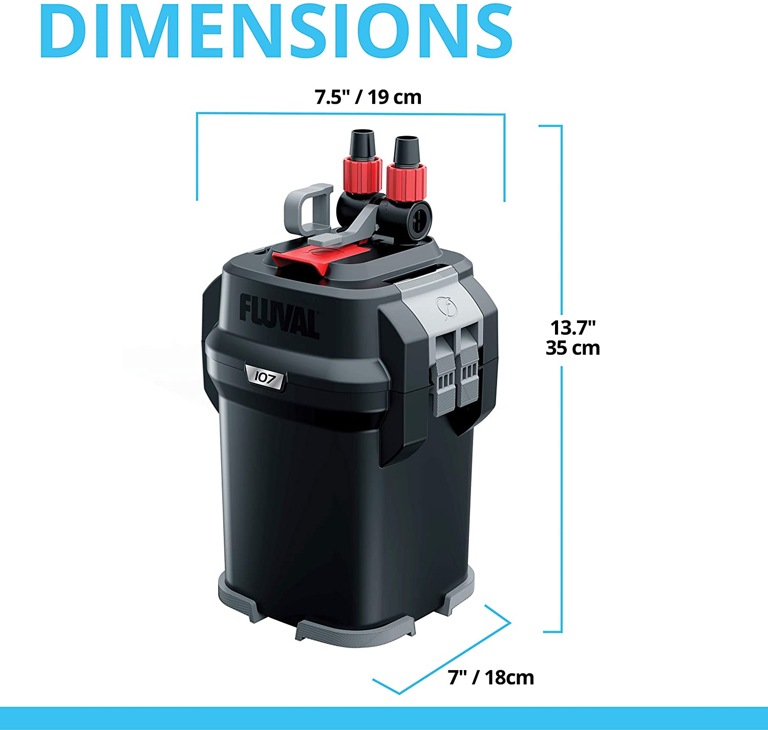 Fluval Performance Canister Filter - 107  