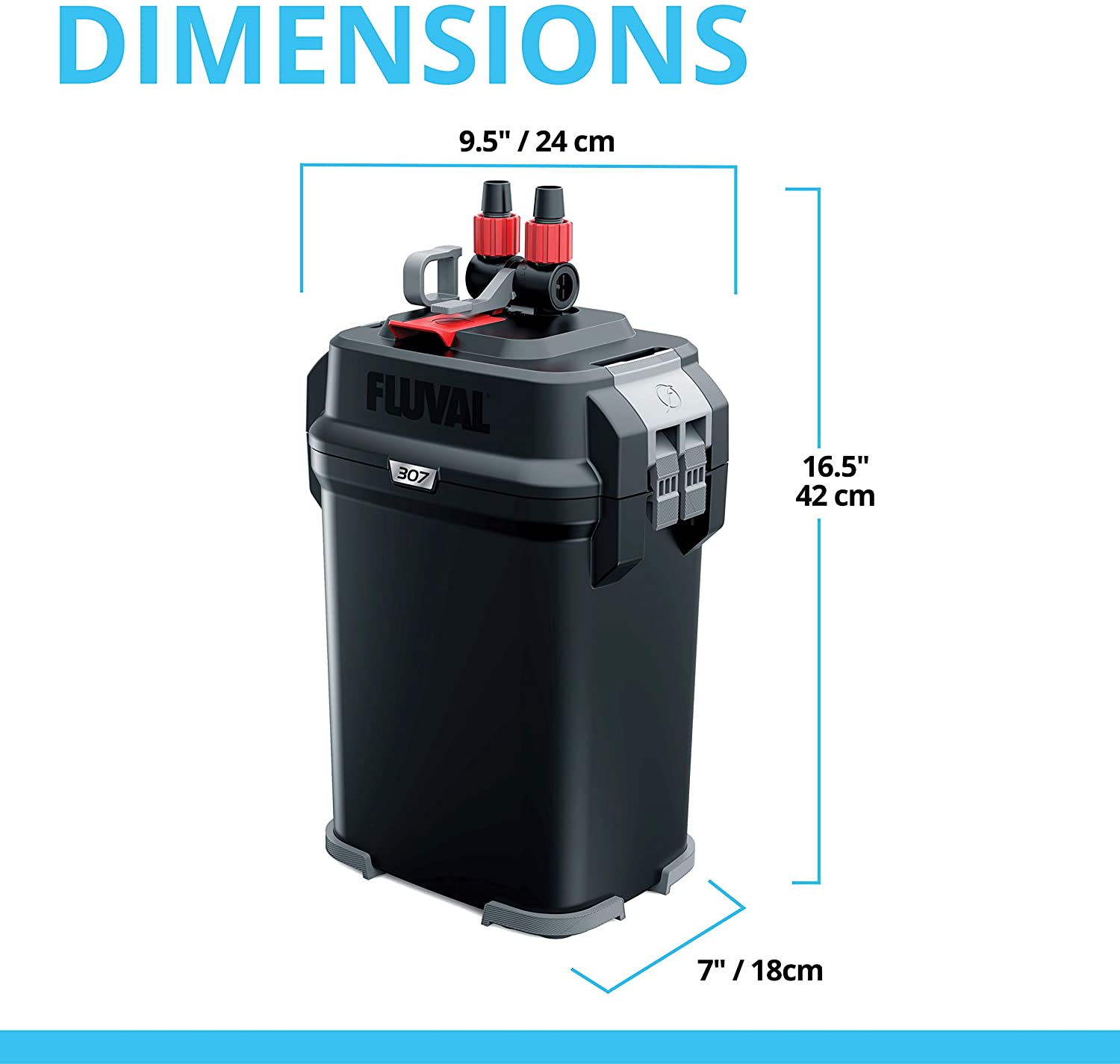 Fluval Performance Canister Filter - 307  