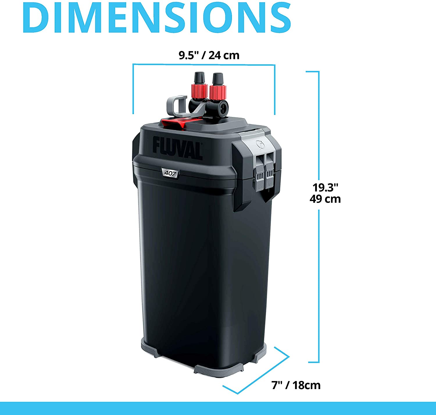Fluval Performance Canister Filter - 407  