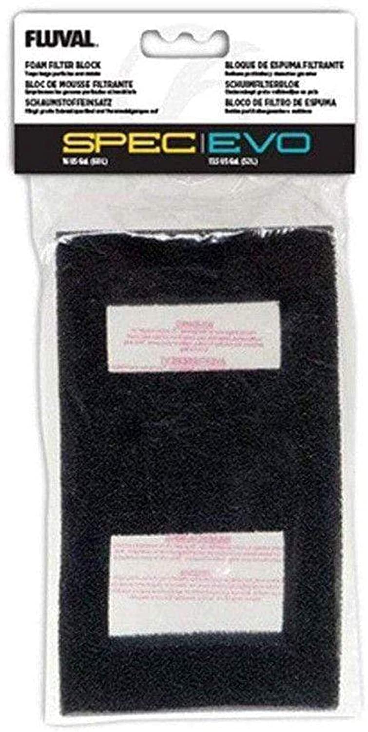 Fluval Spec/Evo Foam Filter Block - Black  