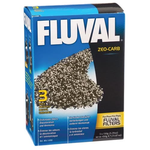 Fluval Zeo-Carb Filter Insert - 150 g - 3 pk  