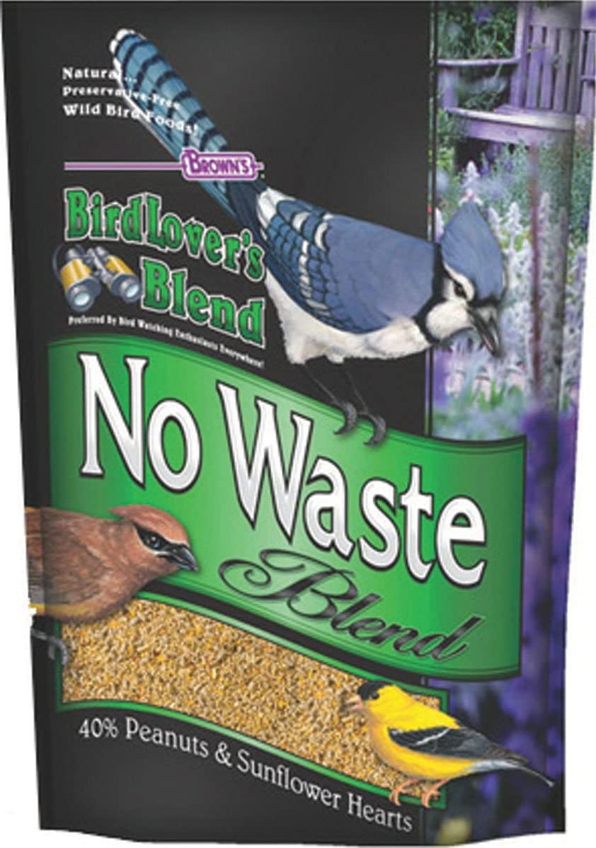 F.M. Brown's Birdluver's No Waste Blend Bird Food - 40 lb Bag  