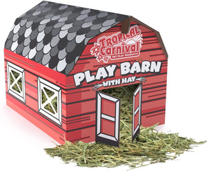 F.M. Brown's Large Play Barn with Hay Small Animal Bedding - 8 oz