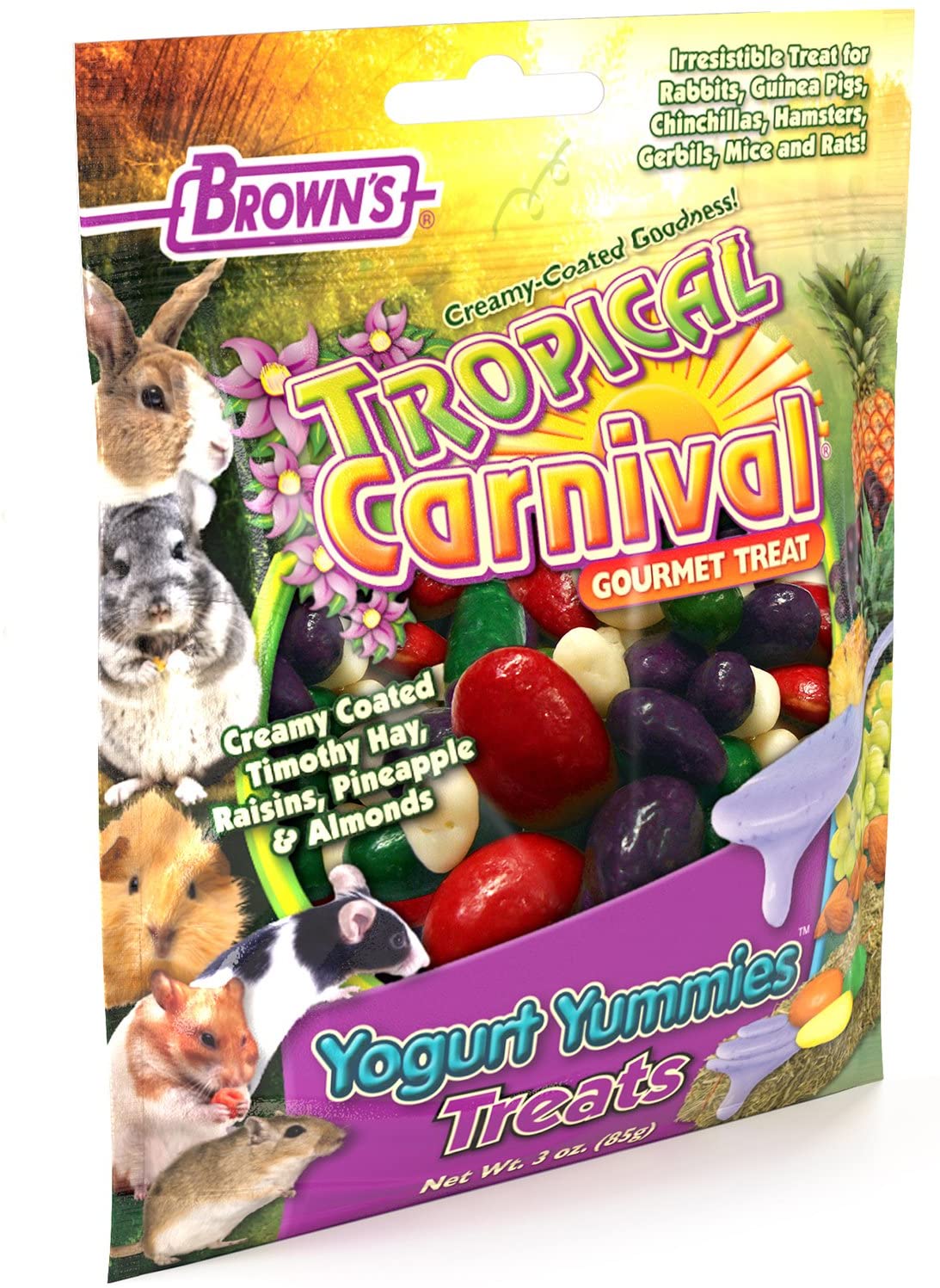 F.M. Brown's TC Yogurt Yummies  Small Animal Treats - 3 oz  