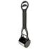 Four Paws Allen's Spring Action Dog Scooper For Grass Standard Black - 5.13 in X 5.5 in X 24.75 in  