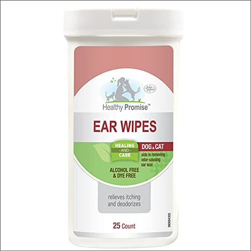 Four Paws Ear Wipes for Dogs & Cats - 25 Count