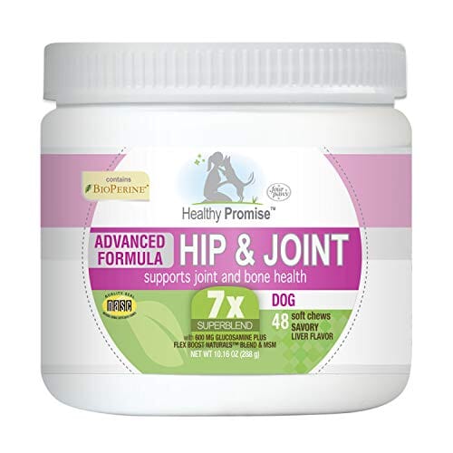 Four Paws Healthy Promise Advanced Hip & Joint Chew for Dogs - Liver - 48 Count  