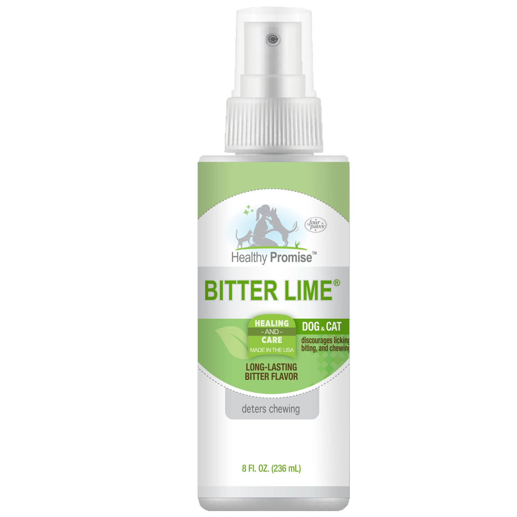 Four Paws Healthy Promise Bitter Lime Anti Chew Spray for Dogs and Cats Bitter Lime Fla...