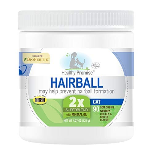 Four Paws Healthy Promise Hairball Support Chew for Cats - 90 Count  