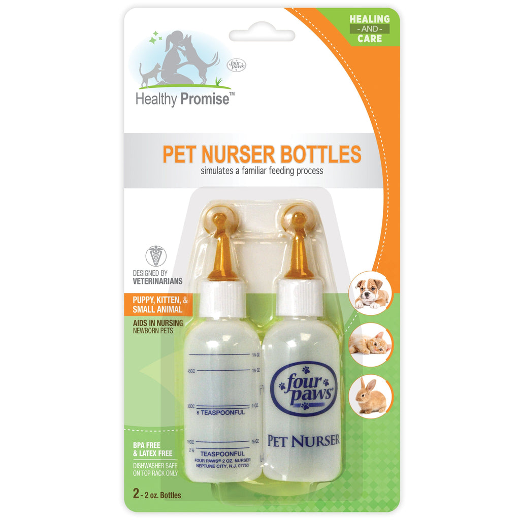 Four Paws Healthy Promise Pet Nurser Bottles - One Size  