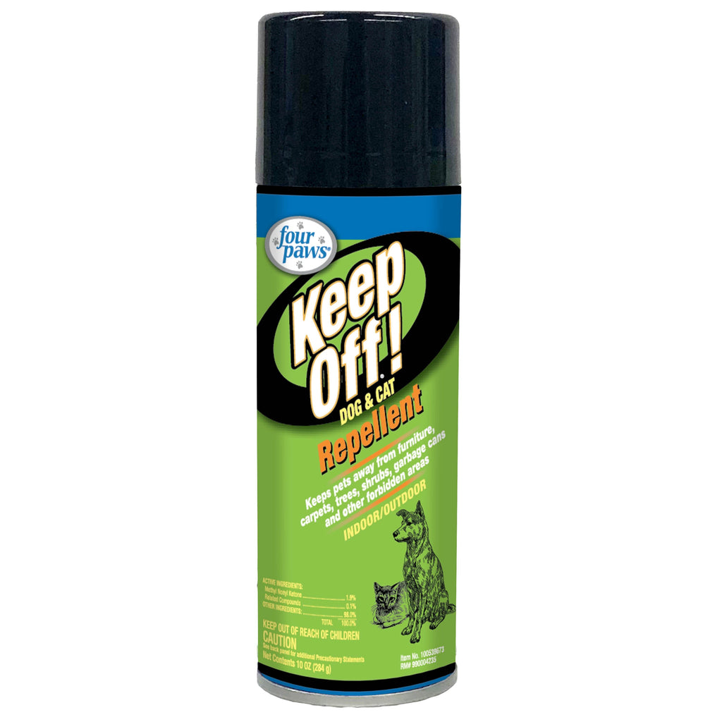 Four Paws Keep Off! Indoor and Outdoor Cat and Dog Repellent - 10 Oz  