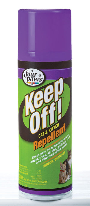 Four Paws Keep Off! Indoor and Outdoor Cat and Dog Repellent - 6 Oz