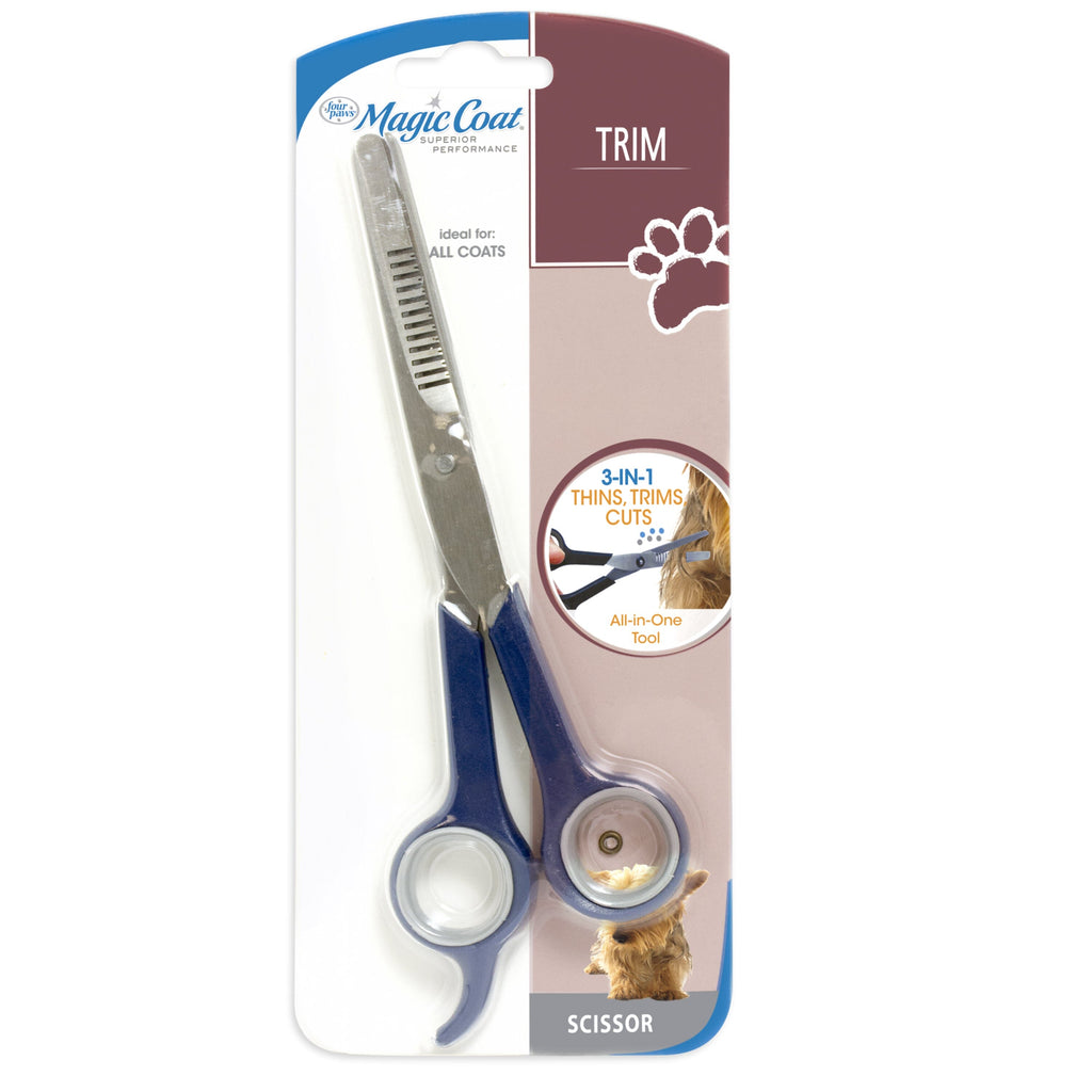 Four Paws Magic Coat 3-in-1 Grooming Scissors for Dogs - One Size  