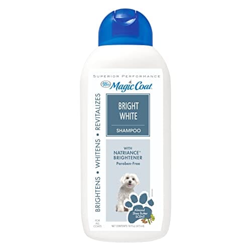 Four Paws Magic Coat Bright White Dog Shampoo - Almond/Shea But - 16 Oz  