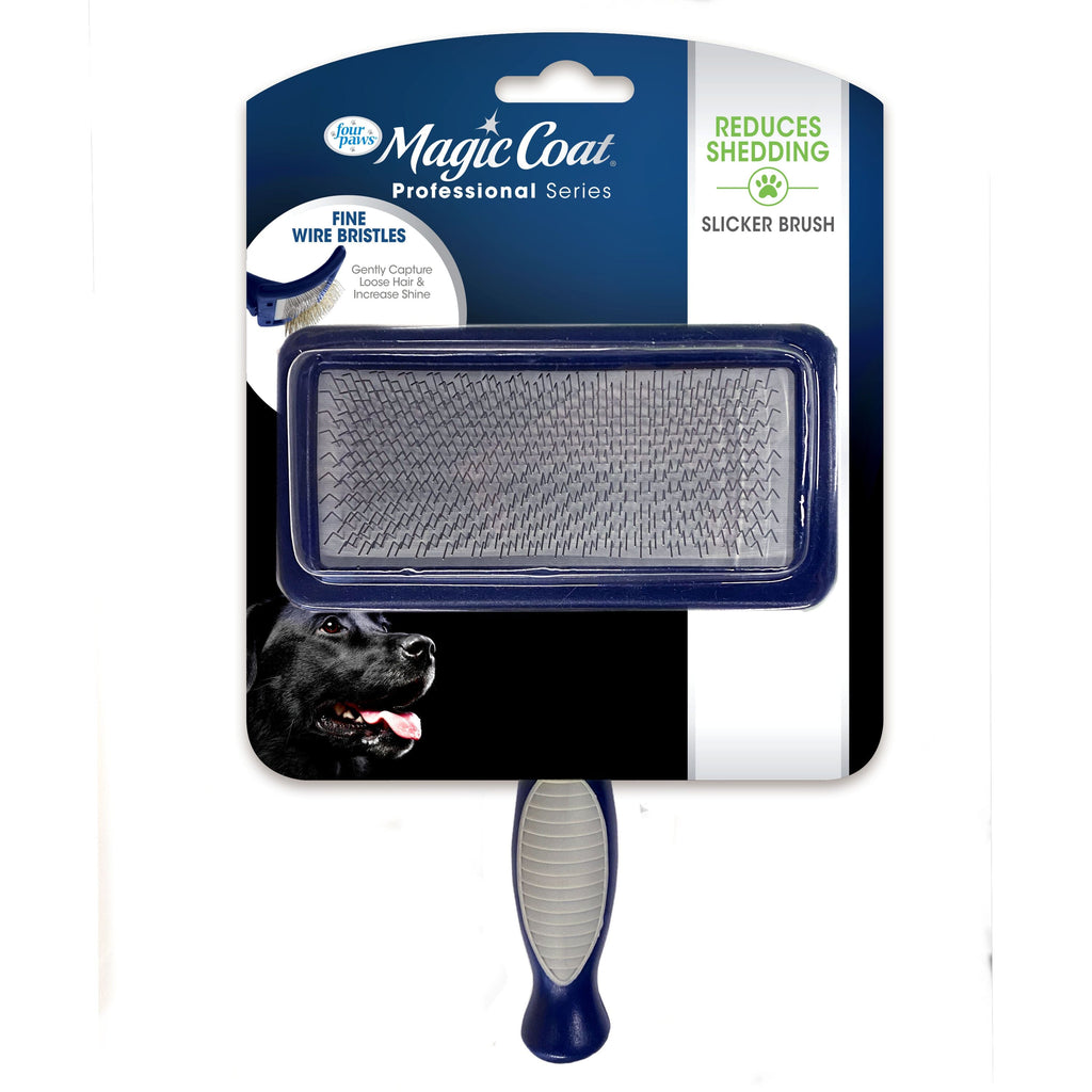 Four Paws Magic Coat Professional Series Slicker Brush for Dogs Slicker Brush - Medium/...