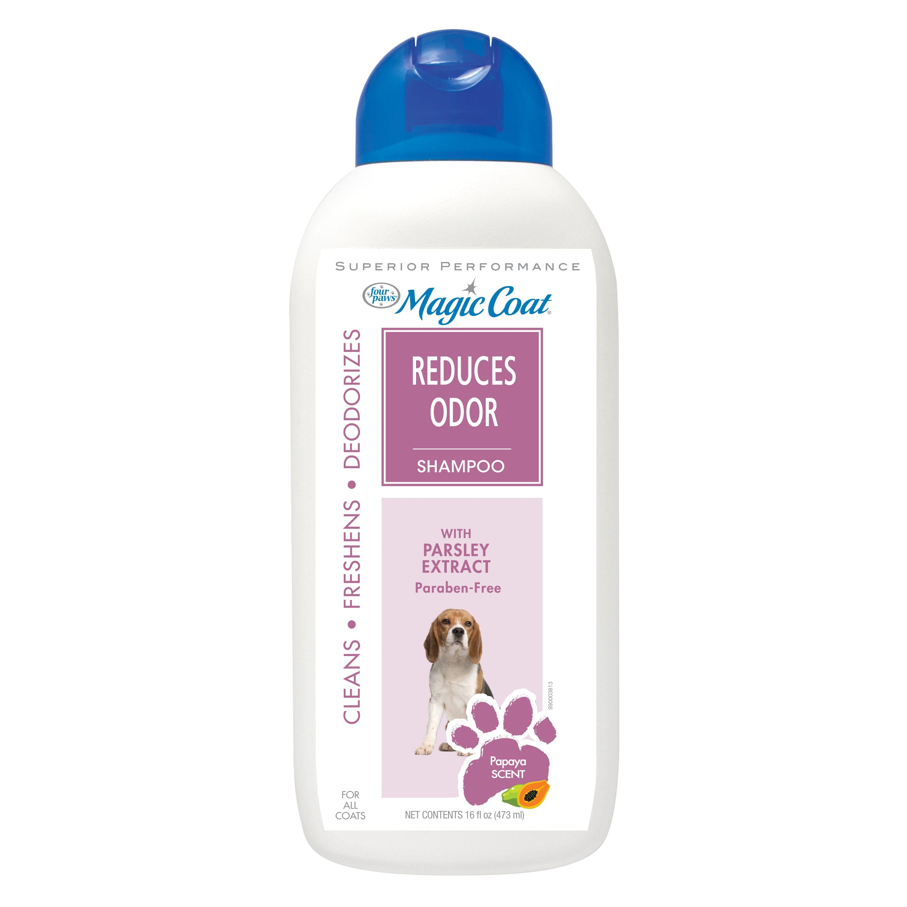 Four Paws Magic Coat Reduces Odor Dog Shampoo Reduces Odor Dog Shampoo - 16 Oz  