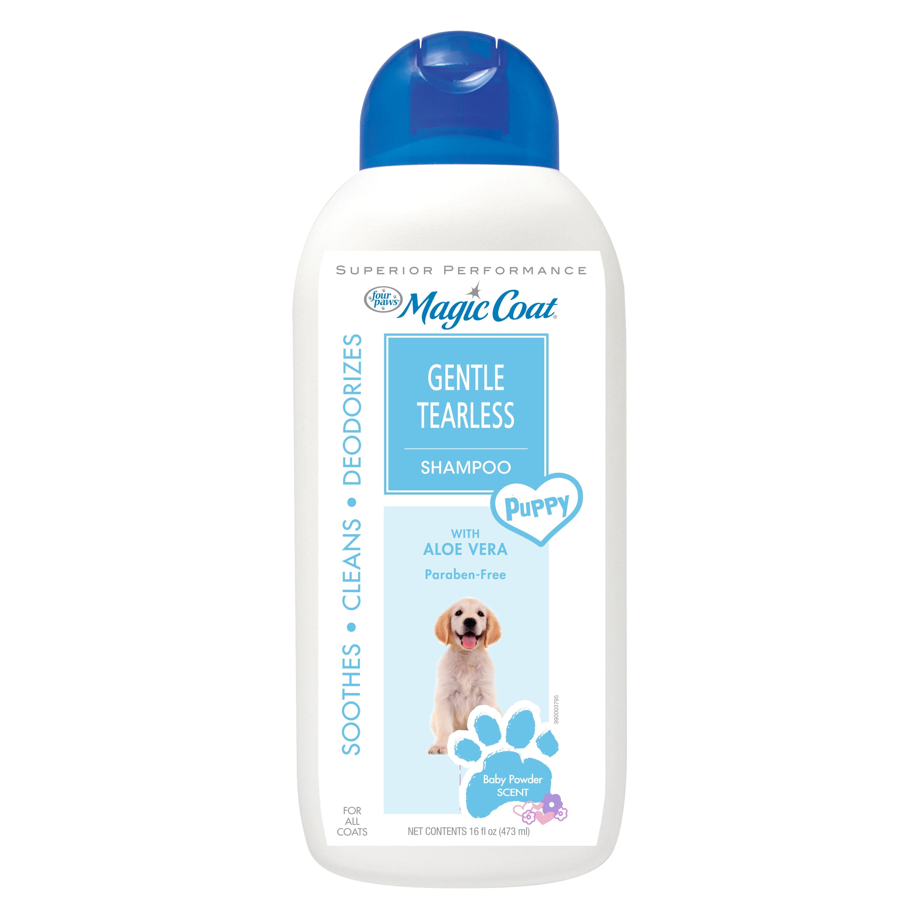 Four Paws Magic Coat Tearless Puppy Shampoo Tear-Free Puppy Shampoo - 16 Oz  