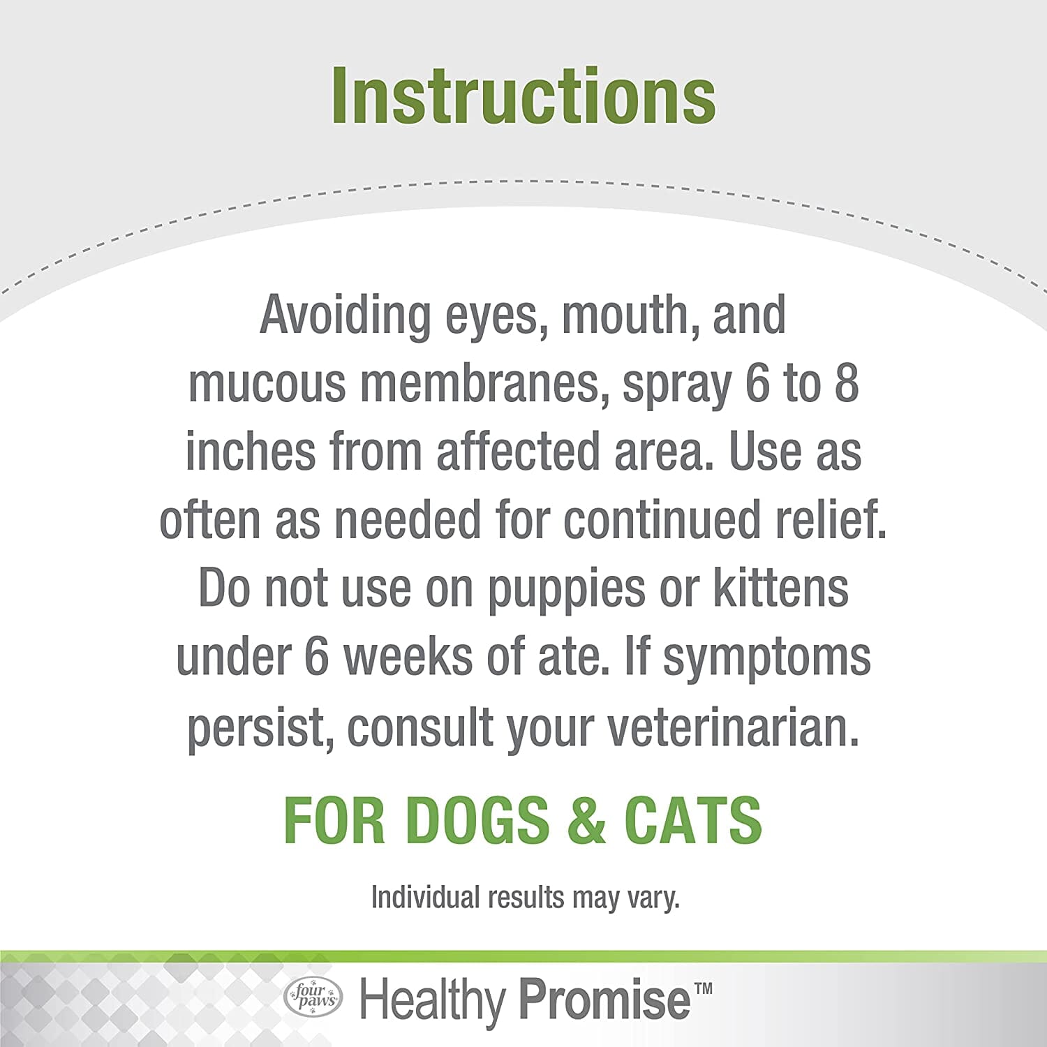 Four Paws Pet Aid Anti-Itch Pet Spray - 8 Oz  