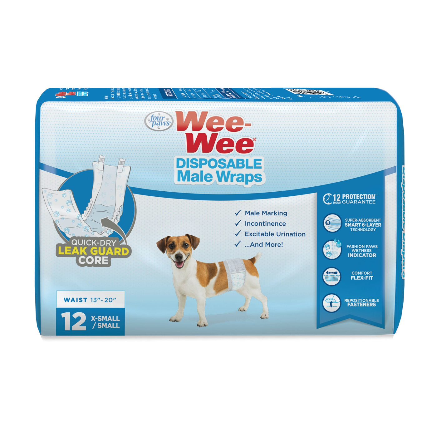 Dog male shop wrap disposable