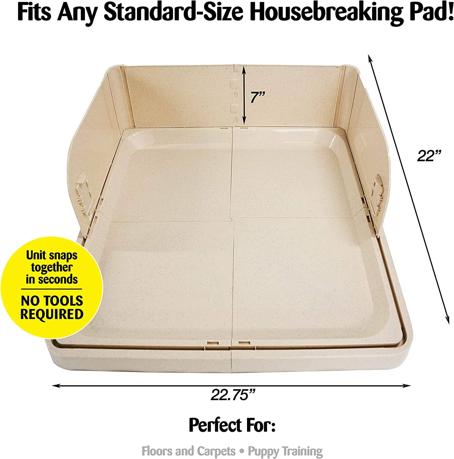 Four Paws Wee-Wee Pad On Target Trainer Dog and Puppy Training Tray  