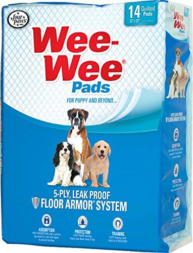 Four Paws Wee-Wee Pads Dog Training Pads - 22 X 23 In - 150 Pack  