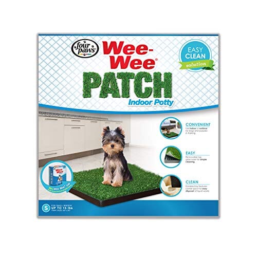 Four Paws Wee-Wee Patch Indoor Potty Dog Training Pads - Small - 20 X 20 In  